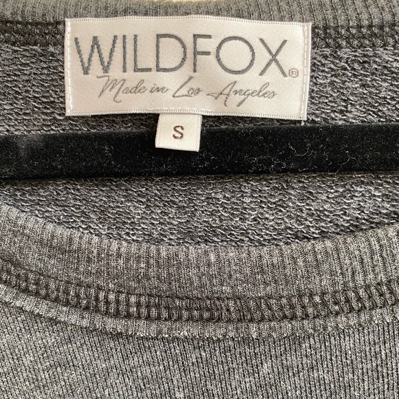 Wildfox Jena Sweatshirt Black - Picture 7 of 8